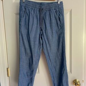 J.Crew chambray joggers